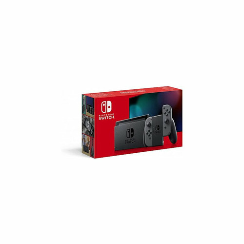Console Switch Nintendo Console Nintendo Switch Avec Une Paire De Joy-Con Grises Et 2 Chargeurs Anker Offerts