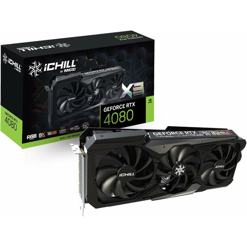 INNO3D - GeForce RTX 4080 iCHILL X3 16G INNO3D - Idées cadeaux pour Noël