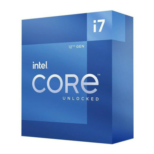 Intel - Processeur - INTEL - Core i7-12700K - 12 coeurs 8P+4E - Socket LGA1700 - Chipset Serie 600 - TDP 125W BX8071512700K Intel - Bonnes affaires Processeur