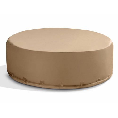 Intex - Spa gonflable PureSpa Sahara rond Bulles 4 places + Couverture thermique / Intex Intex - Spa gonflable Intex