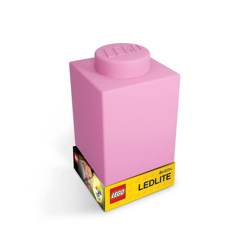 Lampes à poser JOY TOY LEGO - Veilleuse Pièce de Lego Rose