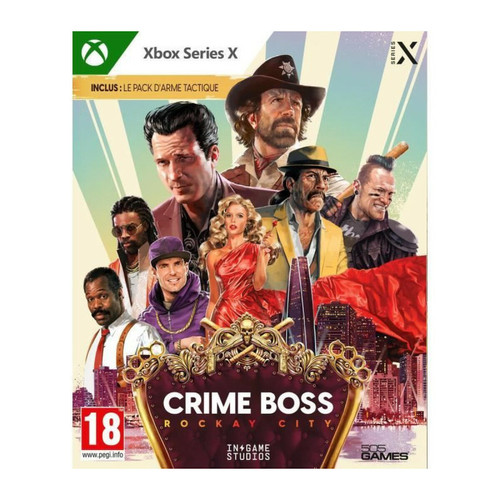 Just For Games - Crime Boss Rockay City - Jeu Xbox Series X Just For Games - Xbox Series