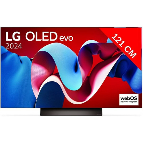 LG - TV OLED 4K 121 cm OLED48C4 evo LG  - TV OLED LG TV, Home Cinéma