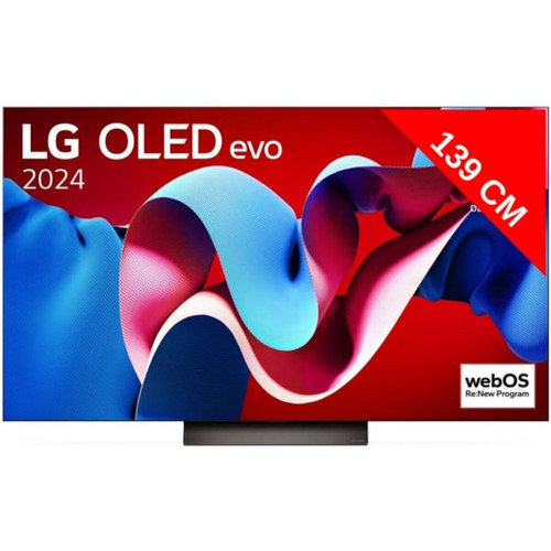 LG - TV OLED 4K 139 cm OLED55C4 evo LG  - TV OLED LG TV, Home Cinéma