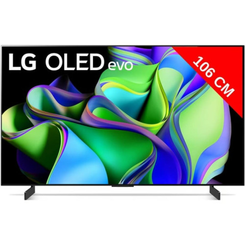 LG - TV OLED 4K 106 cm OLED42C3 LG  - TV OLED LG TV, Home Cinéma