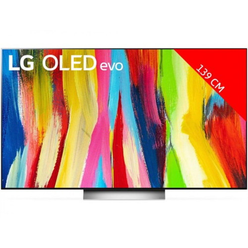 LG - TV OLED 4K 55" 139 cm - OLED55C25 2022 LG - Divertissement intelligent