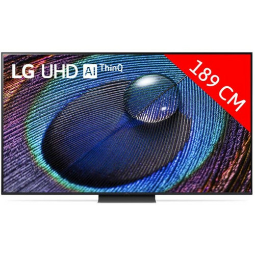 LG - TV LED 4K 189 cm Smart TV 4K LED/LCD 75UR91 LG  - Smart TV TV, Home Cinéma