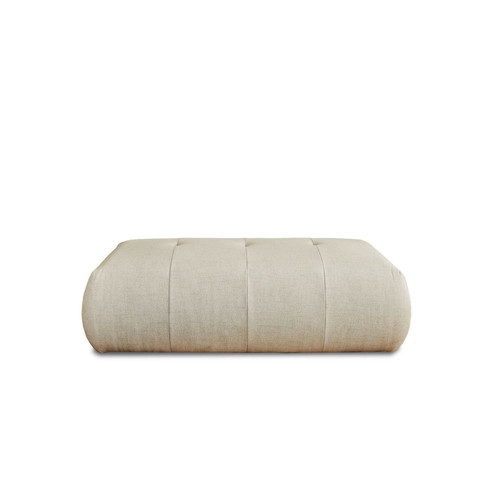 Lisa Design - Onyx - pouf modulable - en tissu Lisa Design - Poufs En panneaux de fibres recouvert de tissu polyester./ intérieur revétu de non tissé. / le couvercle-assise est recouvert d'un coussin en mousse pu densité 24 kg/m3, épaisseur 3 cm.