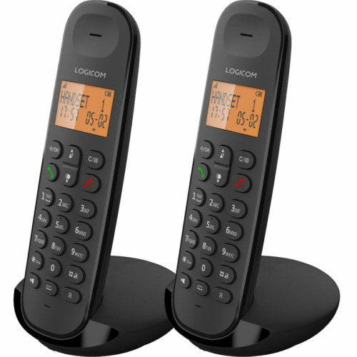 Téléphone fixe-répondeur Logicom Téléphone sans fil LOGICOM  ILOA_250 Duo