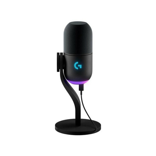 Logitech - Microphone Gaming - LOGITECH G - YETI GX - Streaming - RVB dynamique avec LIGHTSYNC - Pour PC/MAC - Noir Logitech - Microphone PC Logitech
