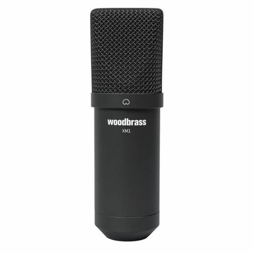 Micros instrument marque generique WOODBRASS XM1 Micro Voix et Instrument - Microphone XLR Cardioïde à Condensateur - Enregistrement Streaming Podcast Home Studio Mao