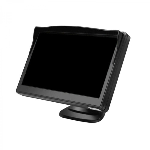 marque generique - Moniteur D'écran LCD TFT 5 "pour Tableau De Bord De Caméra De Recul De Vue Arrière De Voiture + Ventouse marque generique - Webcam marque generique