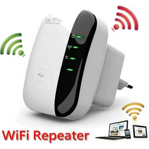 Répéteur Wifi marque generique Yolistar Répéteur WiFi Booster - 300Mbps Extenseur sans Fil Amplificateur de Signal du Réseau
