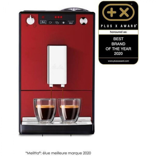 Expresso - Cafetière Melitta MELITTA E950-104 Machine expresso automatique avec broyeur Caffeo Solo - Rouge