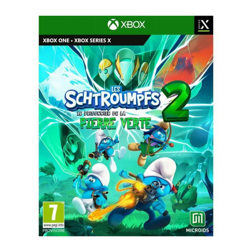 Jeux Xbox Series Microids Les Schtroumpfs 2 - Le Prisonnier de la Pierre Verte - Jeu Xbox Series X