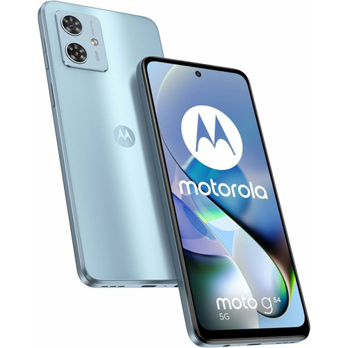 Motorola - Motorola Moto G 54 5G 16,5 cm (6.5') Double SIM Android 13 USB Type-C 8 Go 256 Go 5000 mAh Bleu Motorola  - Motorola Moto G Téléphonie
