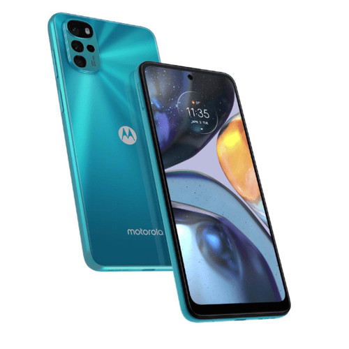 Motorola - Motorola Moto G 22 16,5 cm (6.5') Double SIM Android 12 4G USB Type-C 4 Go 64 Go 5000 mAh Bleu Motorola  - Motorola Moto G Téléphonie