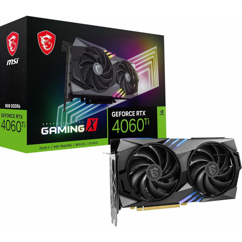 Msi - GeForce RTX 4060 Ti GAMING X 8G Msi - Occasions Carte Graphique NVIDIA