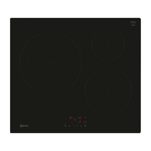 Neff - Table de cuisson induction 60cm 3 feux 7400w noir - T56NBJ1L0 - NEFF Neff  - Table de cuisson