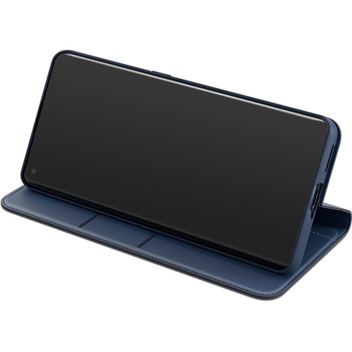 Oppo - Flip Cover PU pour Find X2 Neo Bleu Marine Oppo  - Montre et bracelet connectés Oppo
