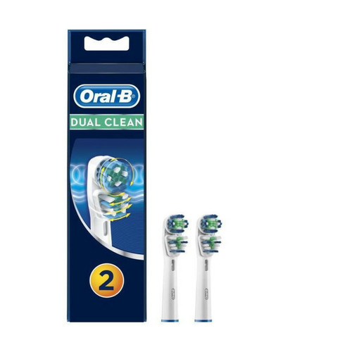 Oral-B - Oral-B Dual Clean - Brossettes EB417 x2 Oral-B  - Brosse à dents électrique