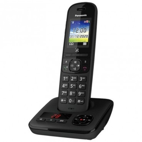 Panasonic - Panasonic KX-TGH720JT Téléphone DECT Identification de l'appelant Noir Panasonic - Bonnes affaires Téléphone fixe sans fil
