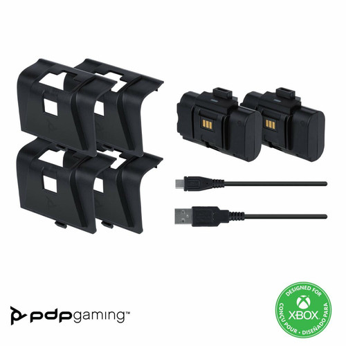 Manette Xbox Series PDP PDP Play and Charge kit pour XBox Series X/S et Xbox One