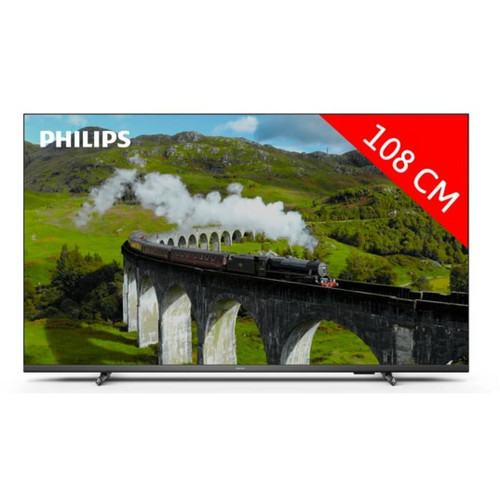 Philips - TV LED 4K 108 cm 43PUS7608/12 Smart TV Philips - TV PHILIPS TV, Télévisions