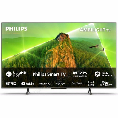 Philips - Téléviseur 4K 55'' 139 cm PHILIPS 55PUS8108 Philips - TV 50'' à 55'' Philips