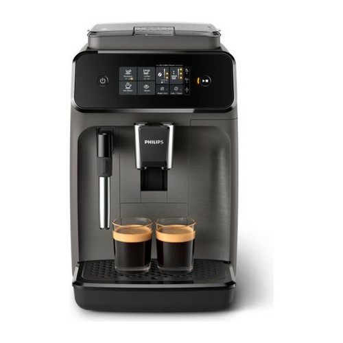 Philips - Machine Cafe Espresso Automatique PHILIPS EP1010/00 - Broyeur a grain - Mousseur a lait -  Ecran tactile - Gris Philips  - Cafetière broyeur Expresso - Cafetière