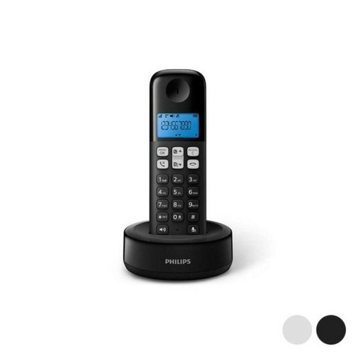 Philips - Téléphone Sans Fil Philips D1611 1,6" 300 mAh GAP Negro Philips - Bonnes affaires Téléphone fixe sans fil
