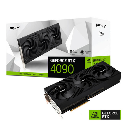 PNY - Geforce RTX 4090 24GB - VERTO - Triple Fan Edition  PNY - Soldes Composants