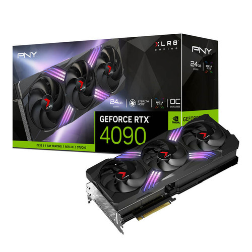 PNY - GeForce RTX® 4090 24GB XLR8 Gaming VERTO Edition Overclockée PNY  - NVIDIA GeForce RTX 4090