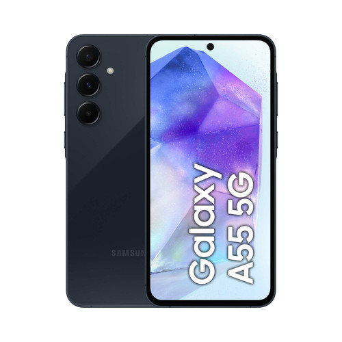 Smartphone Android Samsung Samsung Galaxy A55 5G 16,8 cm (6.6') Double SIM Android 14 USB Type-C 8 Go 256 Go 5000 mAh Marine