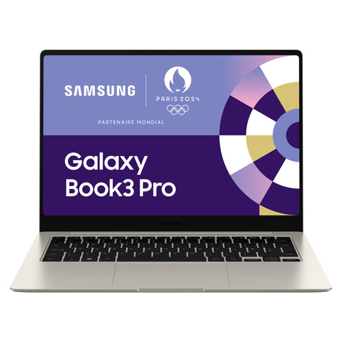 Samsung - Galaxy Book3 Pro NP940XFG-KA1FR - Beige Samsung - PC Portable Intel core i7