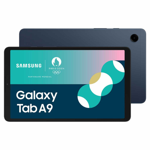 Samsung - Galaxy Tab A9 - 8/128Go - WiFi - Bleu Navy Samsung - Bonnes affaires Tablette Samsung Galaxy Tab