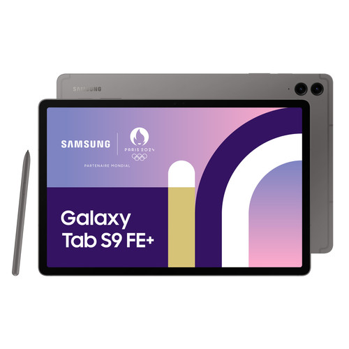 Samsung - Galaxy Tab S9 FE+ - 8/128Go - WiFi - Anthracite - S Pen inclus Samsung - Bonnes affaires Tablette Samsung Galaxy Tab