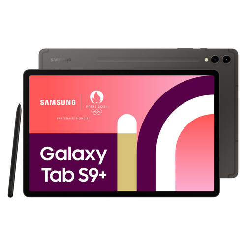 Samsung - Galaxy Tab S9+ - 12/256Go - 5G - Anthracite Samsung - Bonnes affaires Tablette Samsung Galaxy Tab