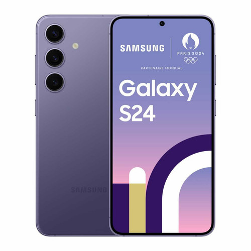 Samsung - Galaxy S24 - 5G - 8/128 Go - Indigo Samsung - Smartphone Android Quad hd plus