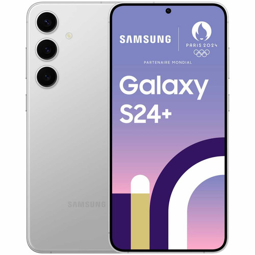 Samsung - Galaxy S24+ - 5G - 12/256 Go - Argent Samsung - Smartphone paiement en plusieurs fois Téléphonie