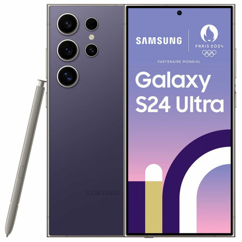 Samsung - Galaxy S24 Ultra - 5G - 12/512 Go - Violet Samsung - Smartphone Android Quad hd plus