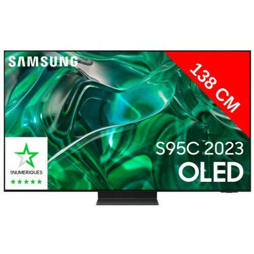 Samsung - TV OLED 4K 138 cm TQ55S95C Samsung - Destockage tv 4k