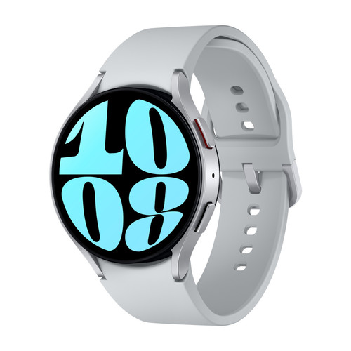 Samsung - Galaxy Watch6 - 44mm - Bluetooth - Argent Samsung - Faites level up votre amour ! Objets connectés