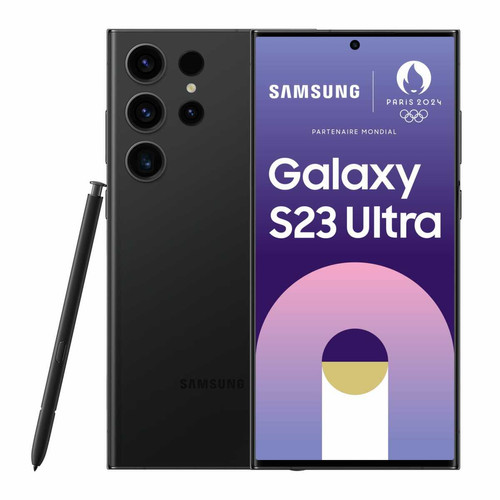 Samsung - Galaxy S23 Ultra - 8/256 Go - Noir Samsung - Soldes Samsung