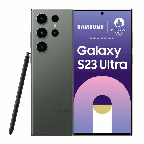 Samsung - Galaxy S23 Ultra - 8/256 Go - Vert Samsung - Téléphonie