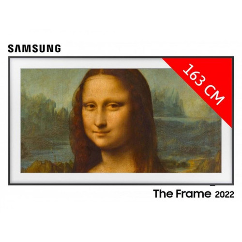Samsung - TV QLED 4K 163 cm QE65LS03B 2022 (1x cadre offert) Samsung - TV 56'' à 65'' 65