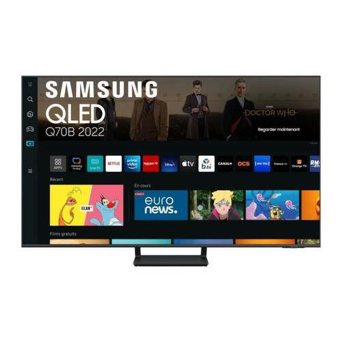 Samsung - SAMSUNG 65Q70B TV QLED 4K UHD 65'' (163 cm) Smart TV - 4x HDMI 2.1 Samsung - TV 56'' à 65'' 65