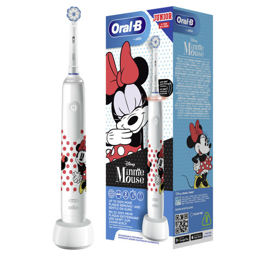 Oral-B - Oral-B Junior - Minnie Mouse - Brosse à dents électrique Oral-B  - Brosse à dents électrique