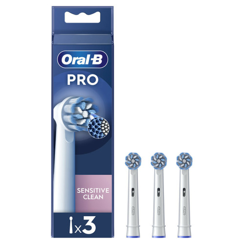 Oral-B - Oral-B Pro Sensitive Clean Brossettes Pour Brosse À Dents, 3 Unités Oral-B - Brosse à dents électrique Oral-B