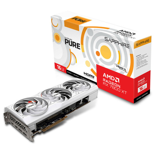 Sapphire - PURE AMD Radeon RX 7800 XT GAMING OC 16G Sapphire - French Days Carte Graphique